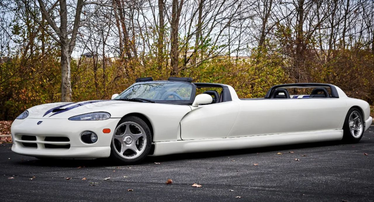 A 10-seater unique Viper, with no roof, is up for sale