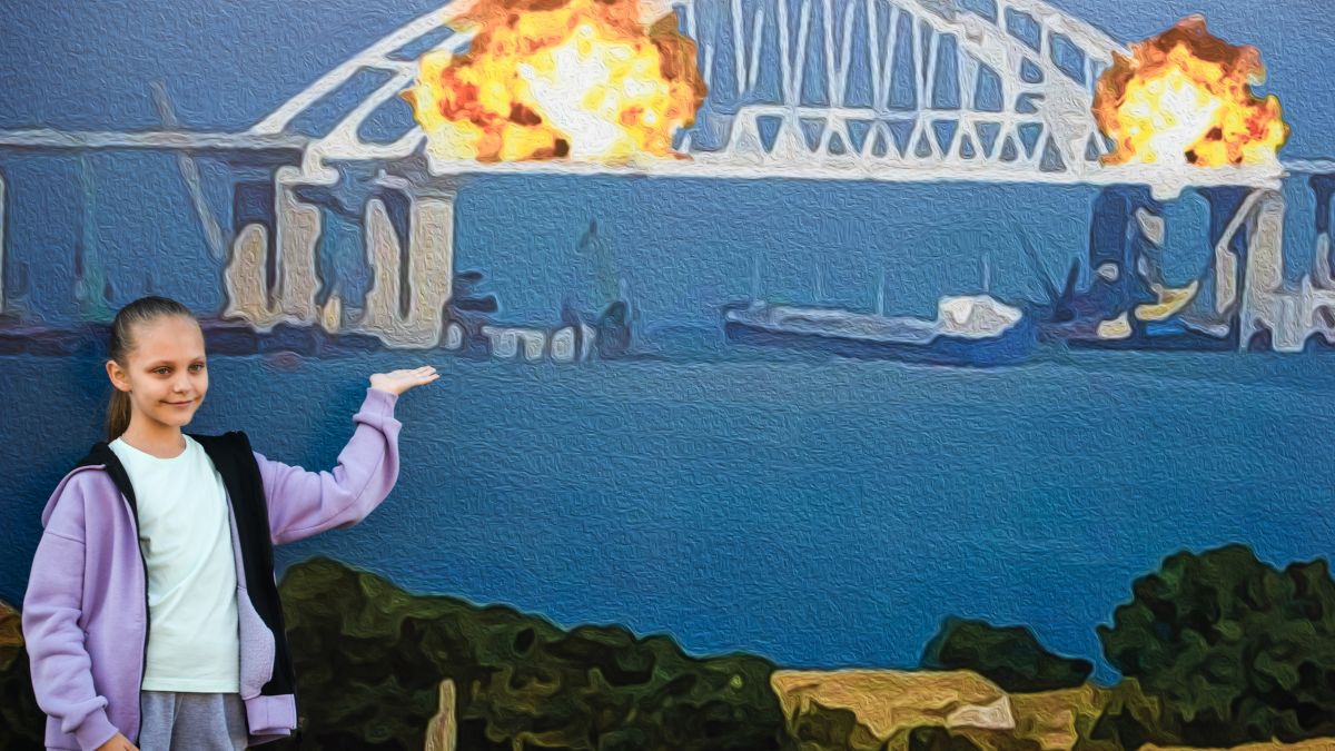 Most Krymski łączy Krym z Rosją