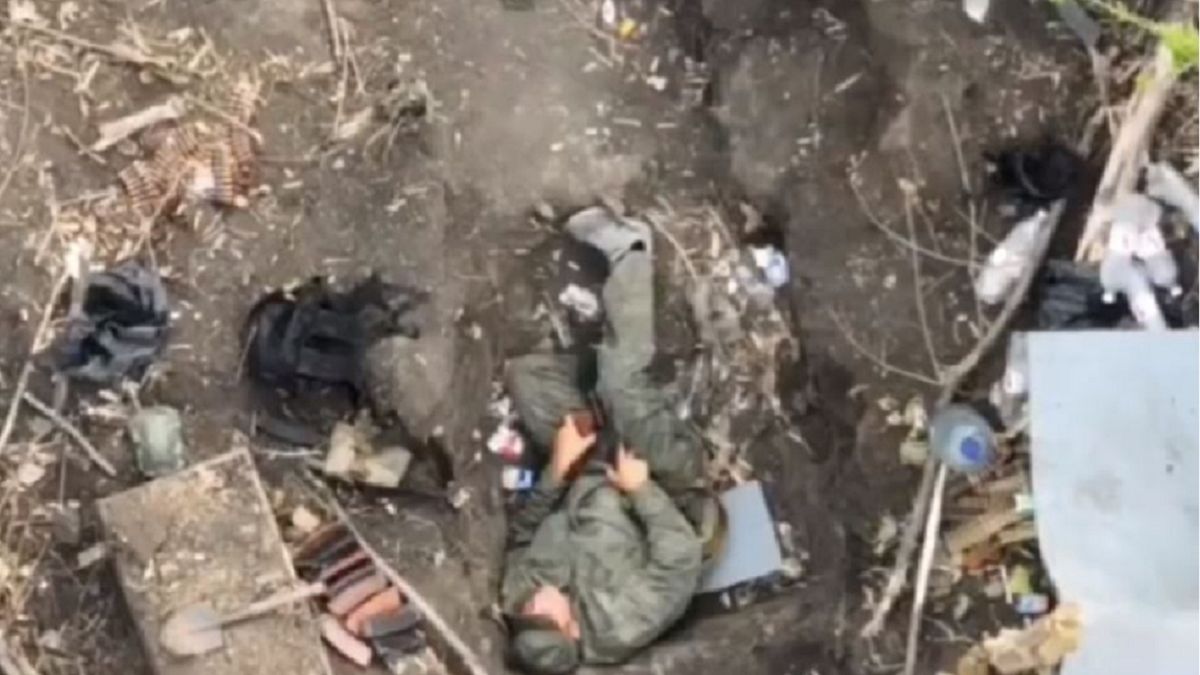 Rosjanin został obudzony przez drony.