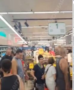 Panika w sklepach w Izraelu. "Czyszczą półki". Jest nagranie