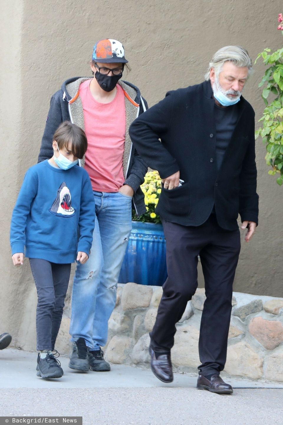 Alec Baldwin na spotkaniu z rodziną Halyny Hutchins