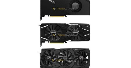 ASUS GeForce RTX 2080 (Ti) w wersji Turbo, Dual i ROG Strix OC