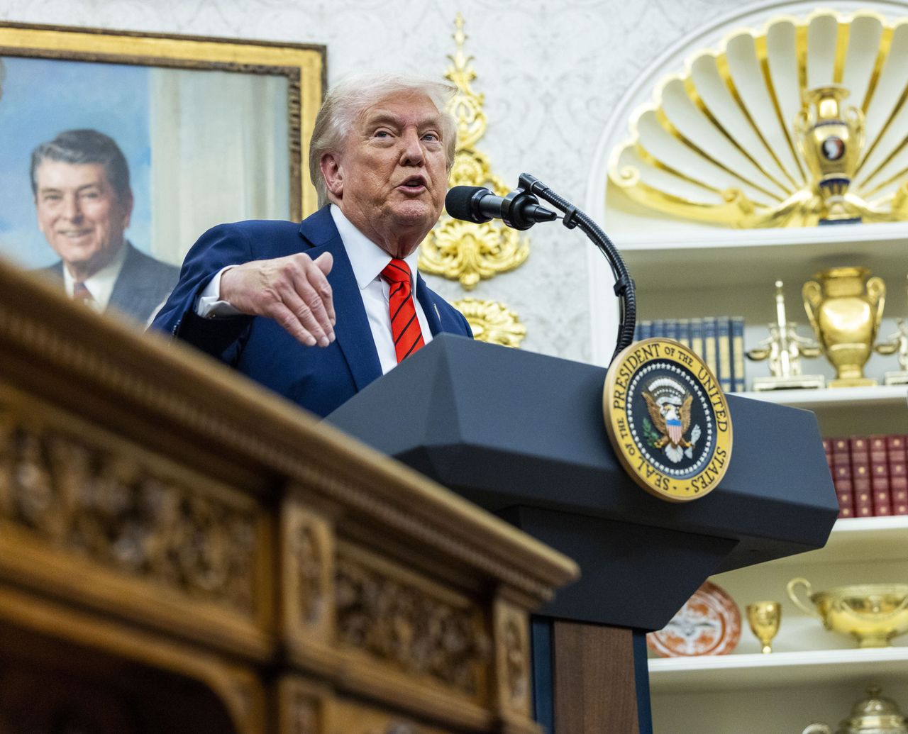 Zwrot ws. szczytu Trump-Xi w Azji. Sekretarz skarbu mówi o deeskalacji