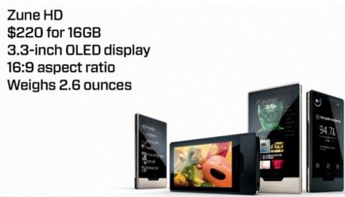 Zune HD kontra iPod Nano 1