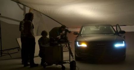 Nowe Audi A8 w Hyperspace
