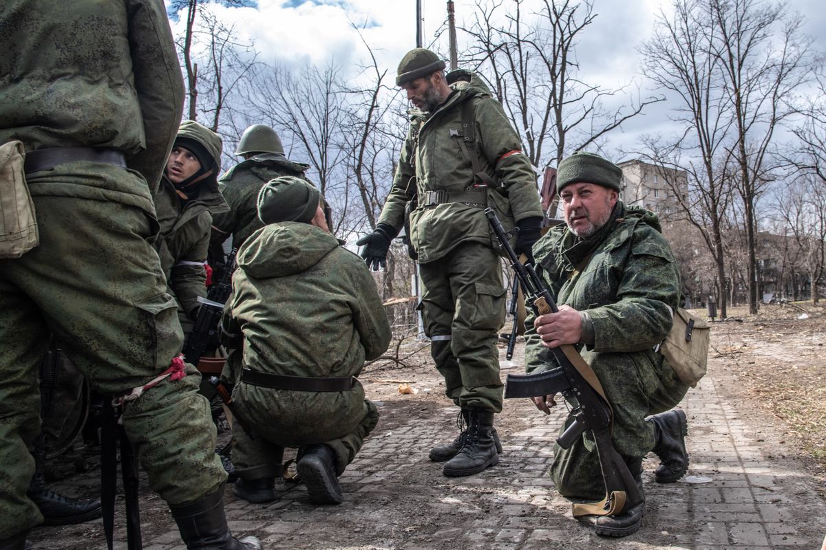 Ukraińska strona coraz częściej informuje o widocznych ucieczkach z frontu po stronie Rosji 