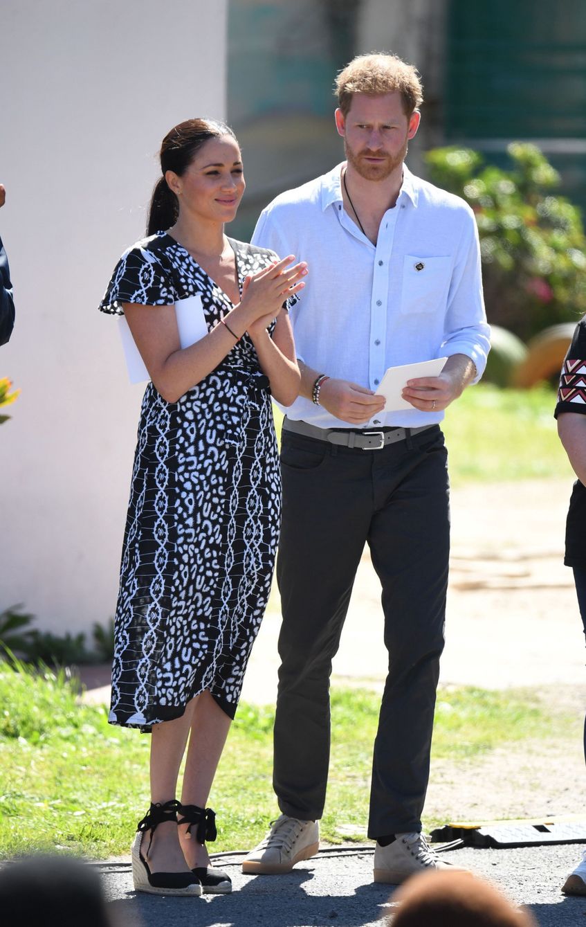 Meghan i Harry podczas oficjalnej wizyty