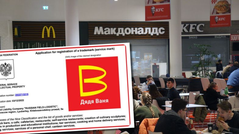Rosjanie chcą otworzyć lokale McDonald's pod nowym szyldem. Wygląda znajomo