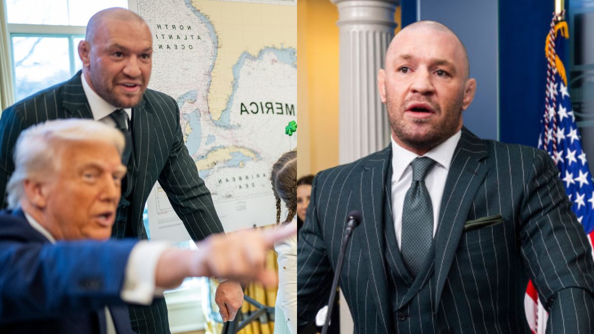 Conor McGregor po spotkaniu z Donaldem Trumpem ogłosił plany