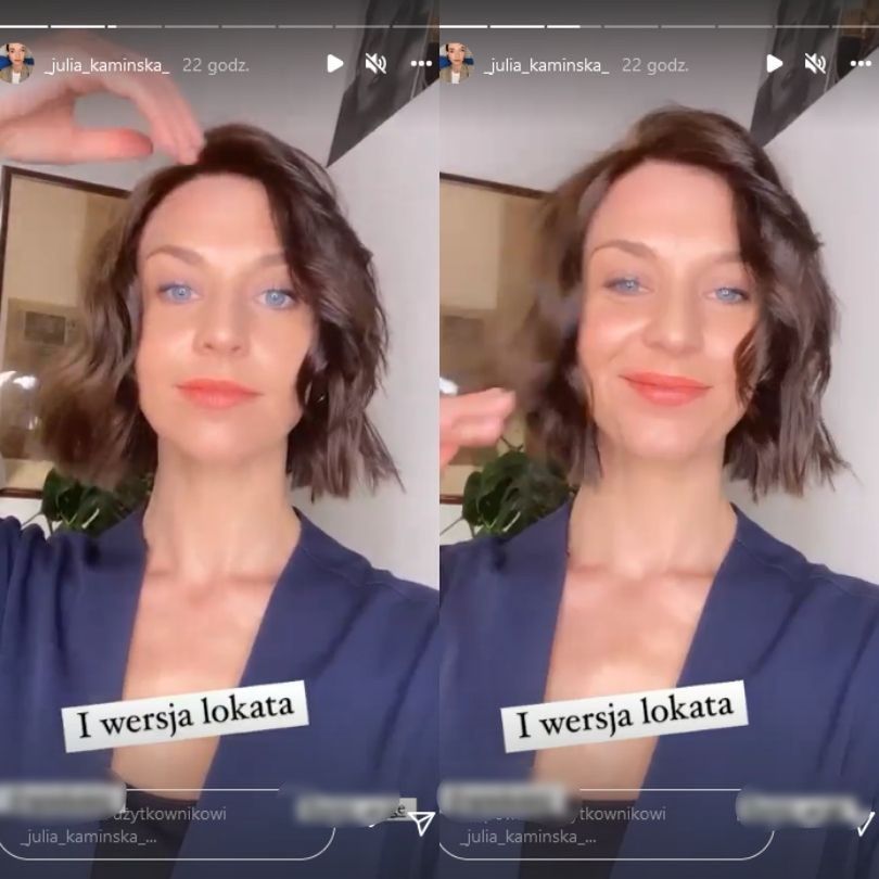 Julia Kamińska pochwaliła się nową fryzurą