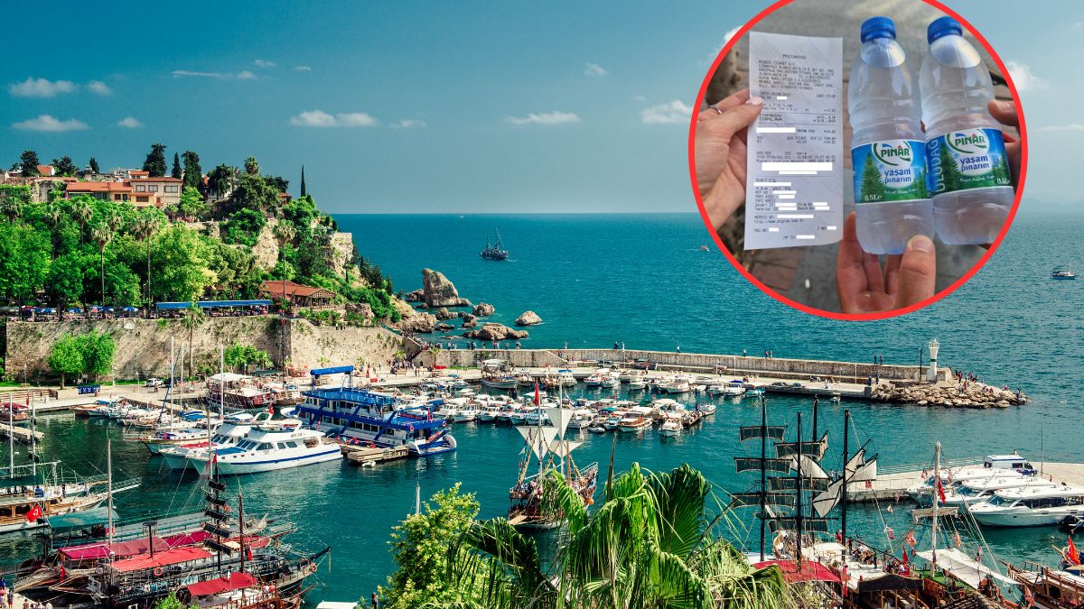 Kupili wodę w Turcji i bardzo zdziwili się rachunkiem
