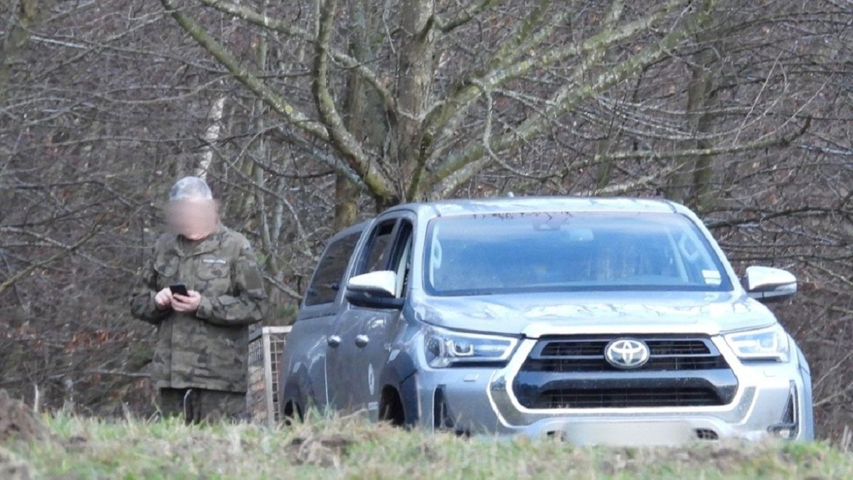 Działacze Veny nakryli pracownika nadleśnictwa.