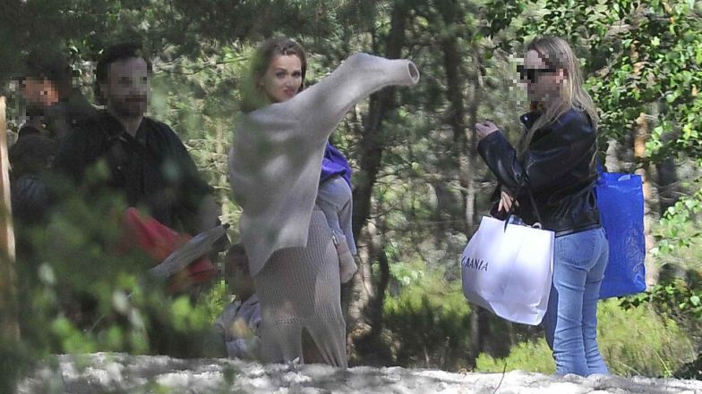 Agnieszka Kaczorowska zabrała na wakacje sztab asystentów