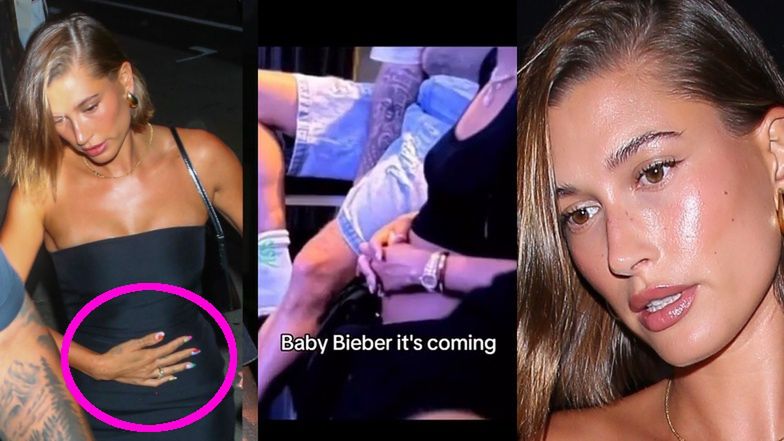 Hailey Bieber JEST W CIĄŻY?! Fani Justina już żartują: "Dadzą córce na imię SELENA" (ZDJĘCIA)