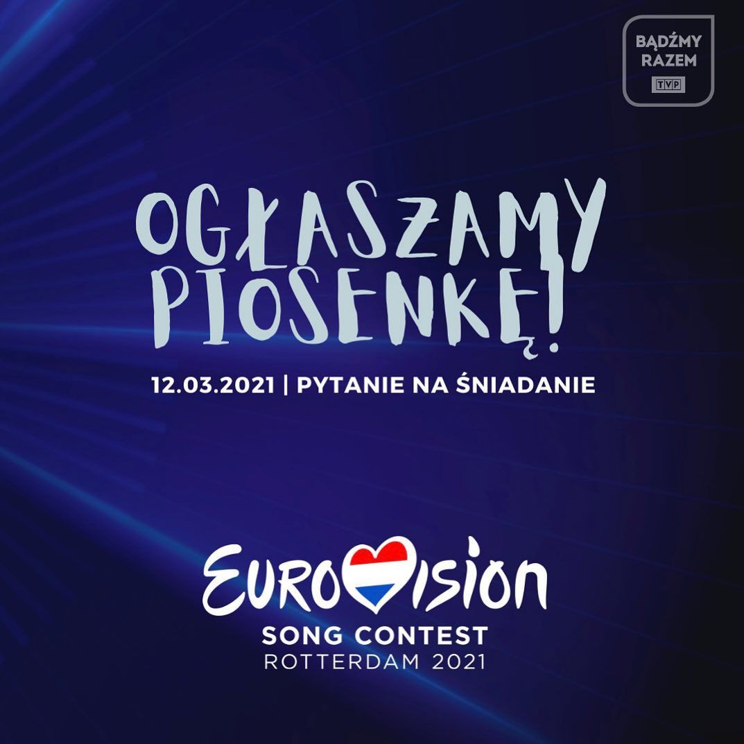 Eurowizja 2021. TVP podało datę ogłoszenia polskiego reprezentanta