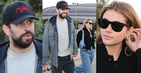 Zadowolony Gerard Pique maszeruje na koncert Coldplay z 24-letnią Clarą Chią Marti. Widać, że są zakochani? (ZDJĘCIA)