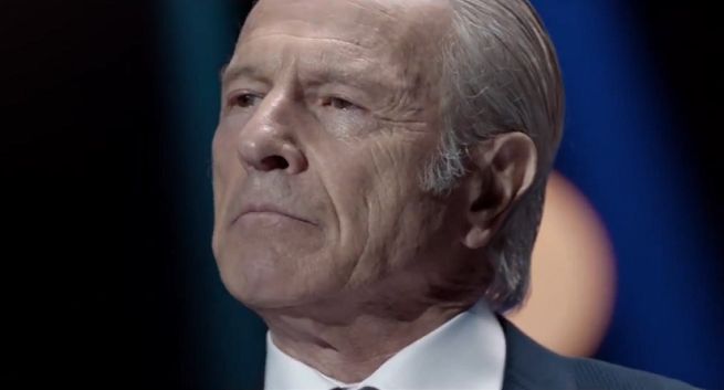 Szef wszystkich szefów na konferencji reklamuje Aleo (wideo)