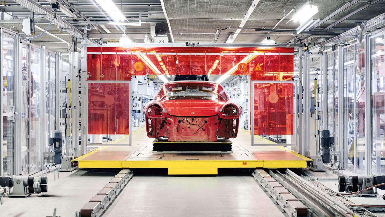 Zakład produkcyjny Porsche w Zuffenhausen