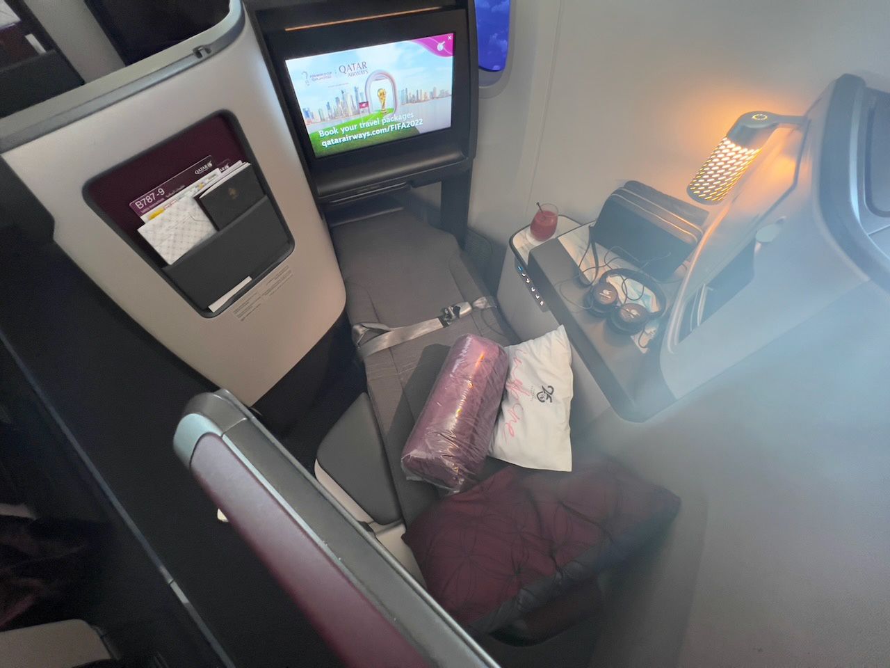 Qatar Airways. Klasa biznes