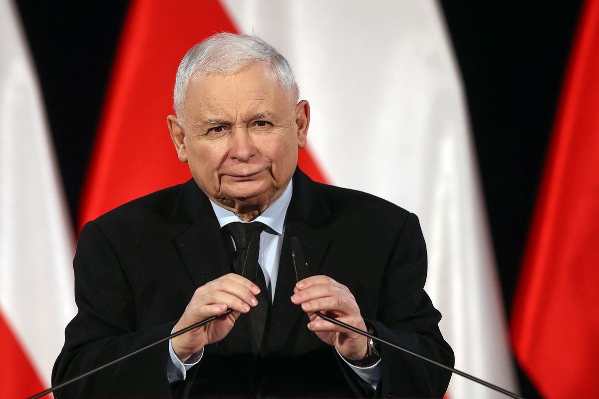 Prezes PiS Jarosław Kaczyński. To o nim między innymi miał pisać Mateusz Morawiecki w mailu