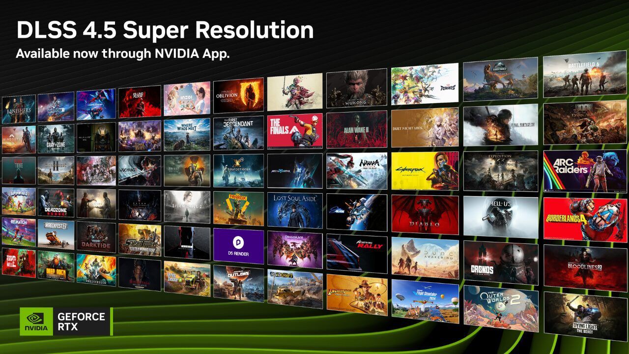 DLSS 4.5 już dostępne - pobierz aktualizację Nvidia APP