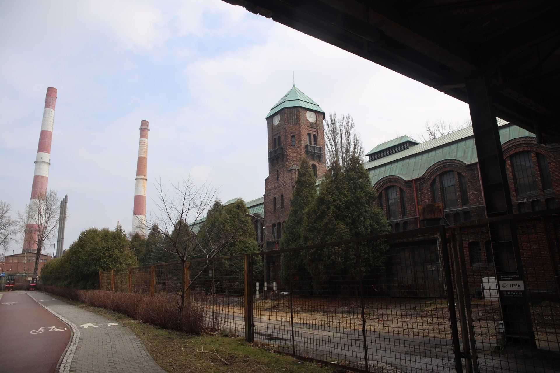 Teren po KWK Wieczorek w Katowicach, na którym powstanie Hub Gamingowo-Technologiczny