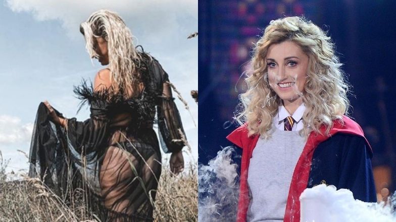 Justyna Żyła kusi pośladkami na polu