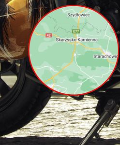 Motocyklista wjechał w parę nastolatków. 17-latek w ciężkim stanie