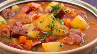 Nie zagęszczam zupy śmietaną ani mąką. Wystarczy garść innego produktu