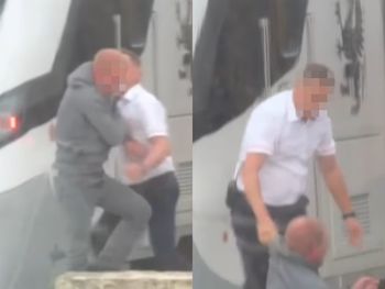 Bójka na peronie. Kierownik pociągu znokautował pasażera