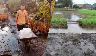 Pomagają starszym, wywożą zwierzęta. Rzeka rośnie z godziny na godzinę