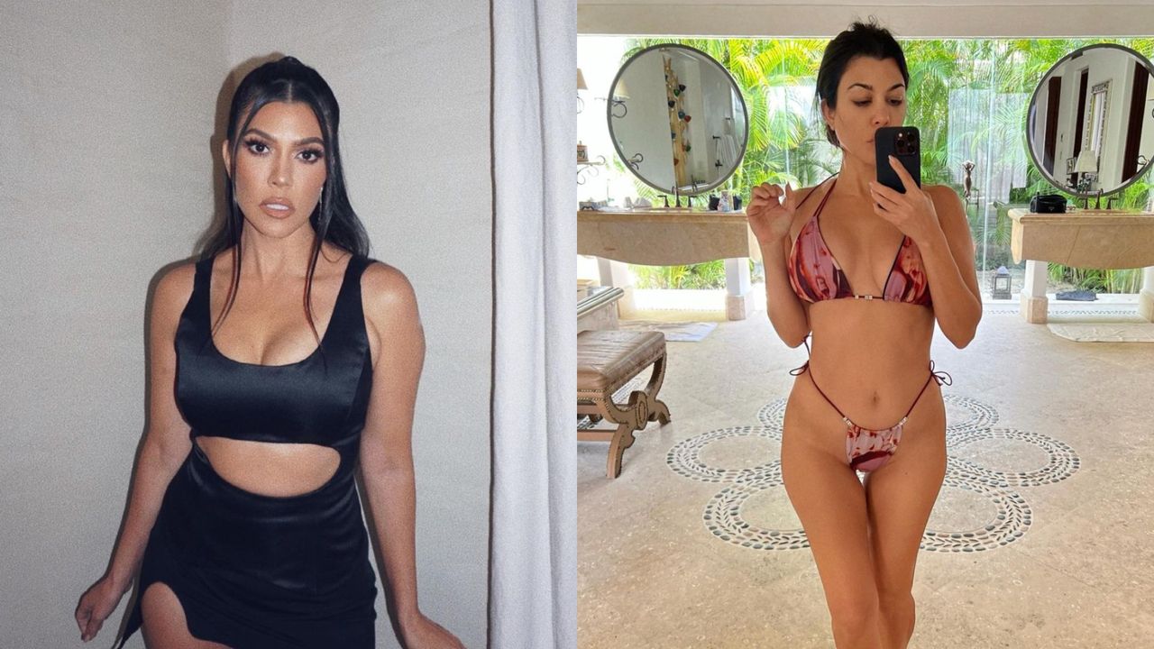 Kourtney Kardashian zachwyca figurą