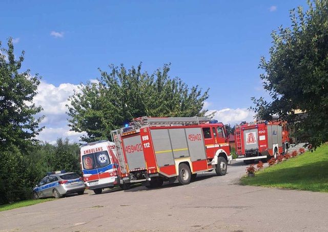 Tragedia w Miłkowie. Nie żyje mężczyzna