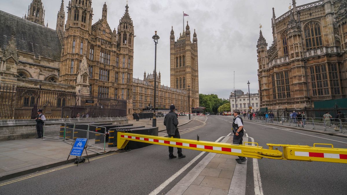 Incydent w brytyjskim parlamencie
