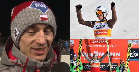Kamil Stoch: "To był wspaniały weekend, piękny dla nas!"