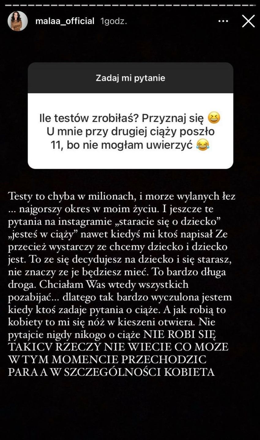 Anna Aleksandrzak z "Warsaw Shore" żali się na pytania fanów o to, czy zaszła w ciążę