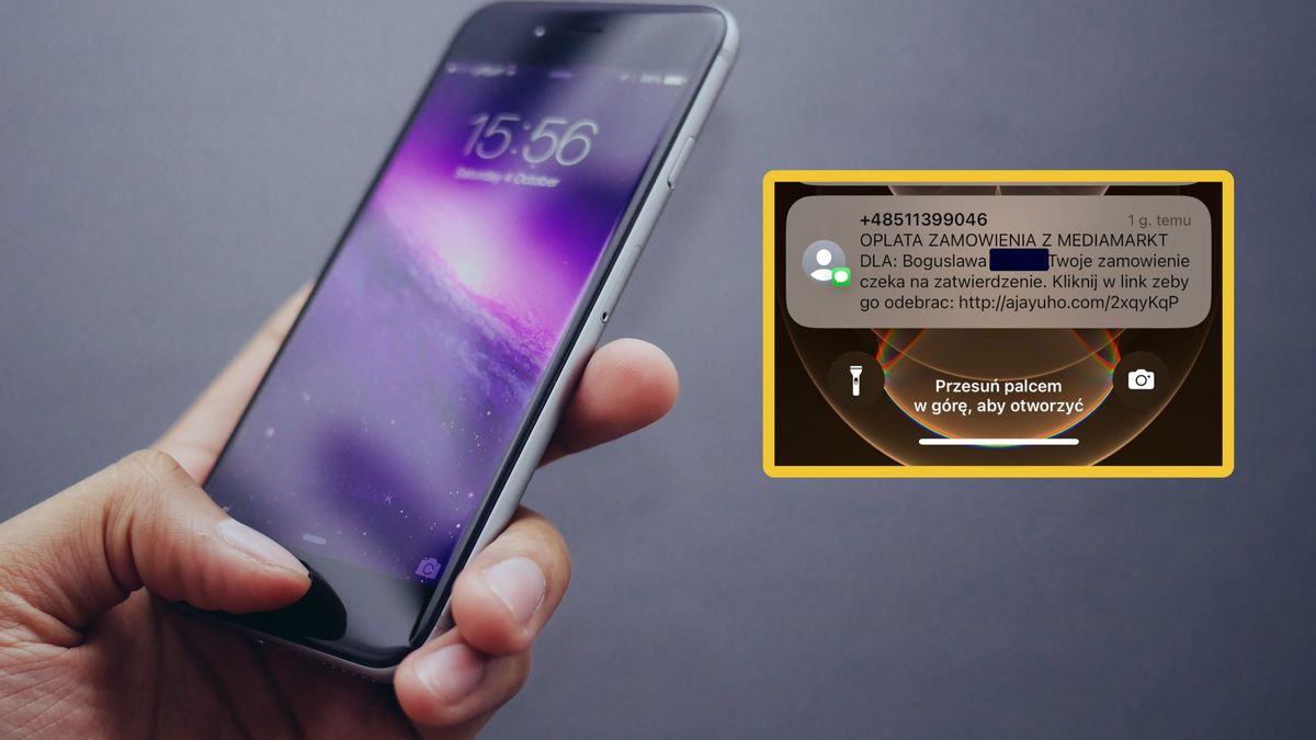 Fałszywy SMS