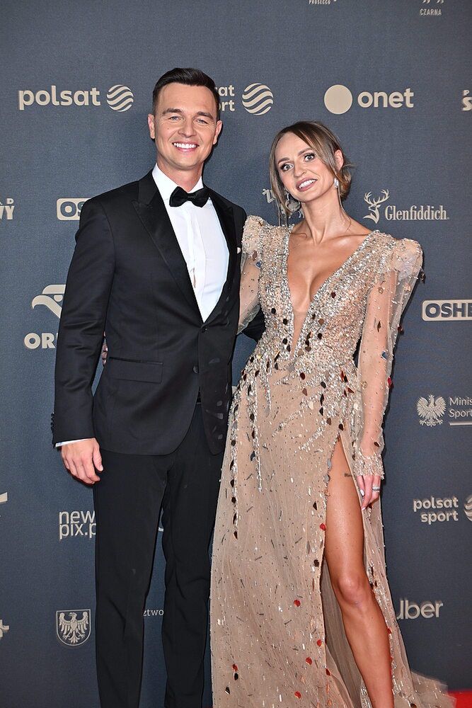 Jerzy i Patrycja Mielewscy podczas Gali Mistrzów Sportu 2024