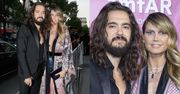 Dumna Heidi Klum pozuje z ukochanym gitarzystą Tokio Hotel na paryskiej gali amfAR (ZDJĘCIA)
