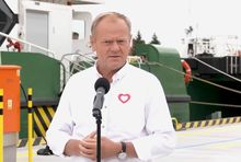 Donald Tusk na konferencji prasowej