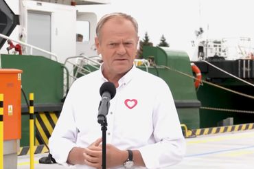 Donald Tusk na konferencji prasowej