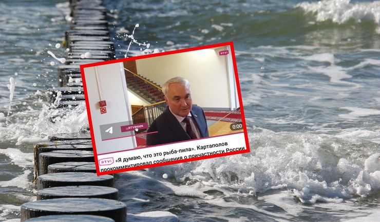 "To ryba piła". Rosyjski polityk kpi z sytuacji na Bałtyku