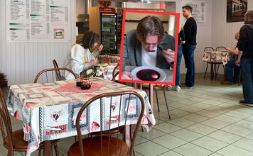 Niemiec w barze mlecznym. Nie krył zdziwienia, co dostał na talerzu