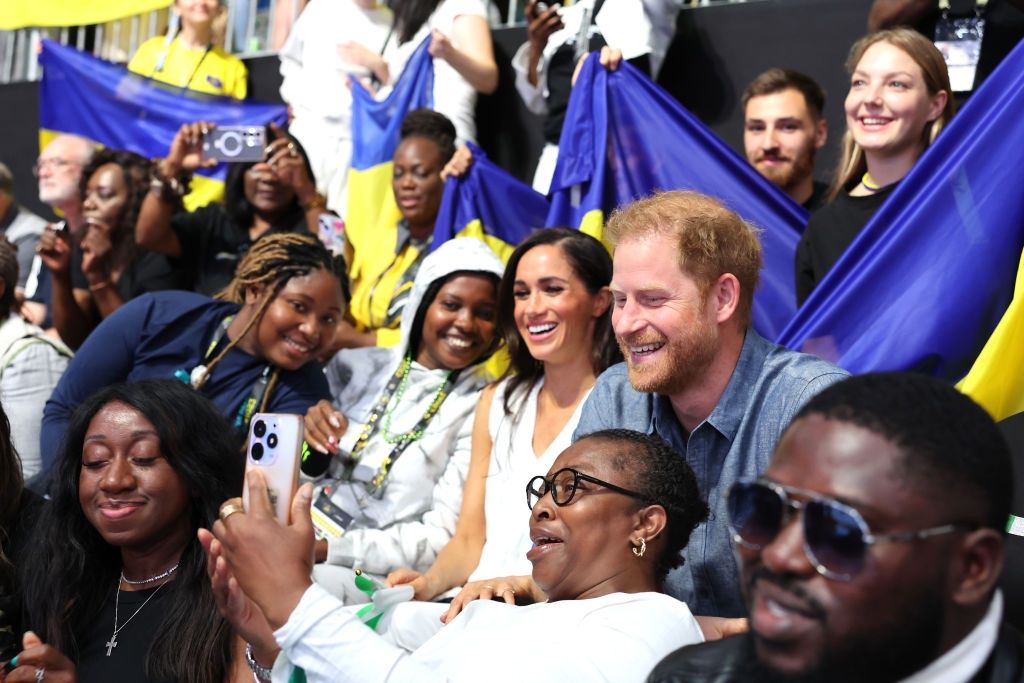 Książę Harry i Meghan Markle podczas tegorocznej edycji Invictus Games
