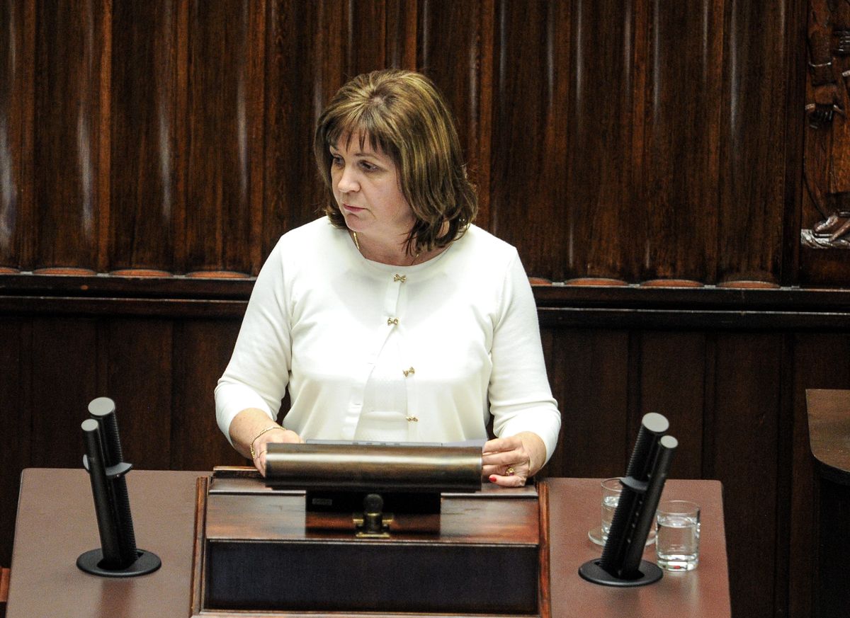 Małgorzata Zwiercan była posłanką poprzedniej kadencji. 