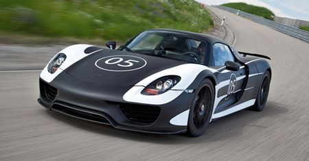 Porsche podało parametry prototypów modelu 918 Spyder [aktualizacja]