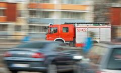 Wybuch gazu w Piszu. Jedna osoba jest ranna