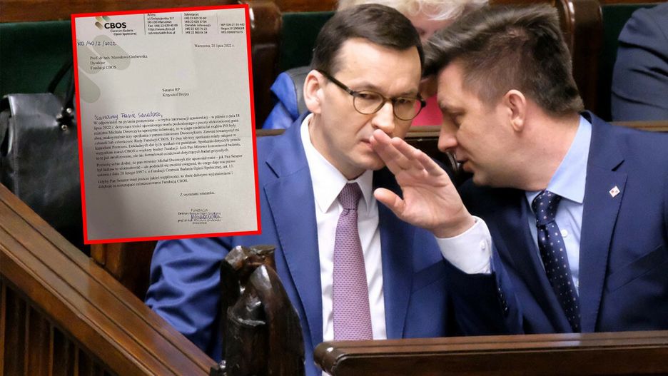 Michał Dworczyk miał na polecenie premiera Mateusza Morawieckiego rozmawiać z dyrektor CBOS w sprawie przeprowadzania sondaży
