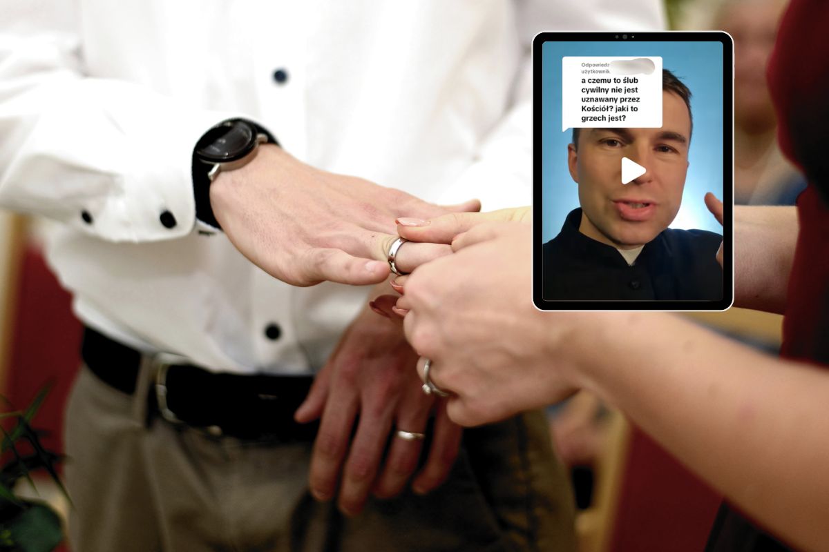 Zapytała o ślub cywilny. Ksiądz ostro: "popełniasz grzech"