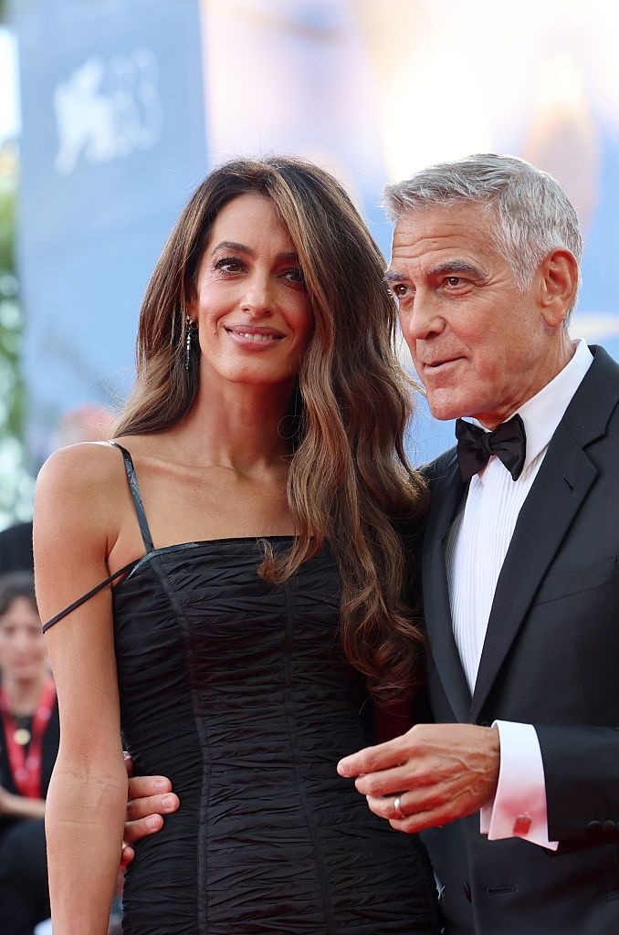 George i Amal Clooneyowie